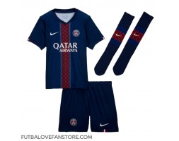 Paris Saint-Germain Joao Neves #87 Domáci Detský futbalový dres 2025-26 Krátky Rukáv (+ trenírky)